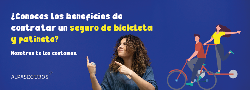 Bici y patinete faldón